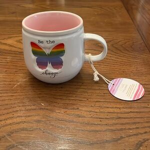 Love‎ & Coffee mug, Be The Change, NWT